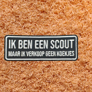 Ik ben een scout, maar ik verkoop geen koekjes [NL only]